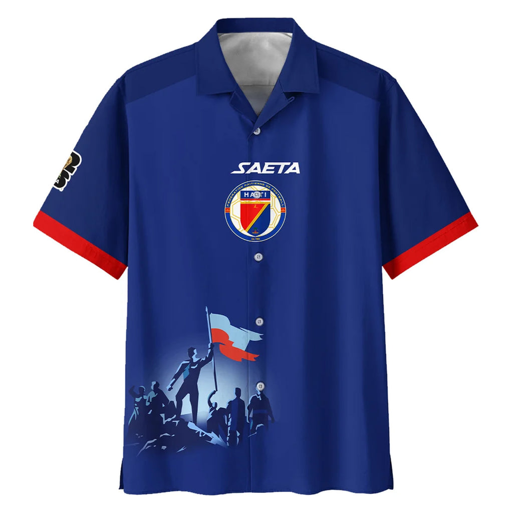 Saeta Haiti World Cup 2026 Hawaiian Shirt