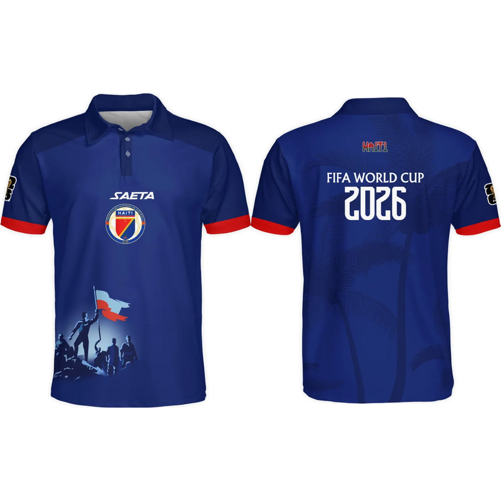 Saeta Haiti World Cup 2026 Polo Shirt