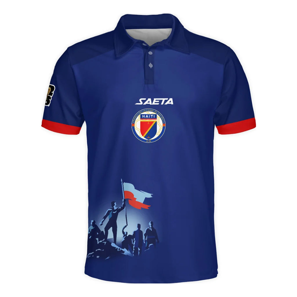 Saeta Haiti World Cup 2026 Polo Shirt