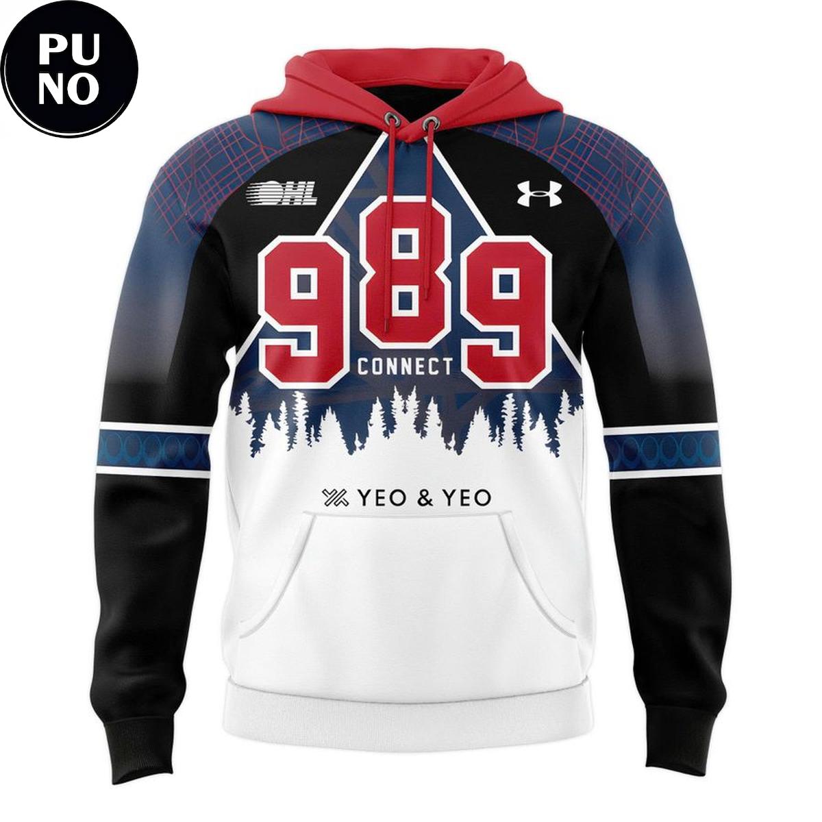 Saginaw Spirit 989 Connect Warmup 2026 Hoodie