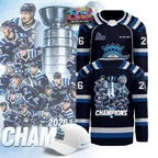 Sagueneens de Chicoutimi 2026 QMJHL Champions Hockey Jersey