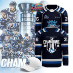 Sagueneens de Chicoutimi 2026 QMJHL Champions Hockey Jersey