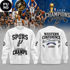 San Antonio Spurs 2026 NBA Western Conference Champions Finals Bound Hoodie T-Shirt