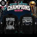 San Antonio Spurs 2026 NBA Western Conference Champions Finals Bound Hoodie T-Shirt