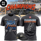 San Antonio Spurs 2026 NBA Western Conference Champions Hoodie T-Shirt