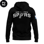 San Antonio Spurs 2026 Southwest Division Champions Big 4 Icons Hoodie T-Shirt