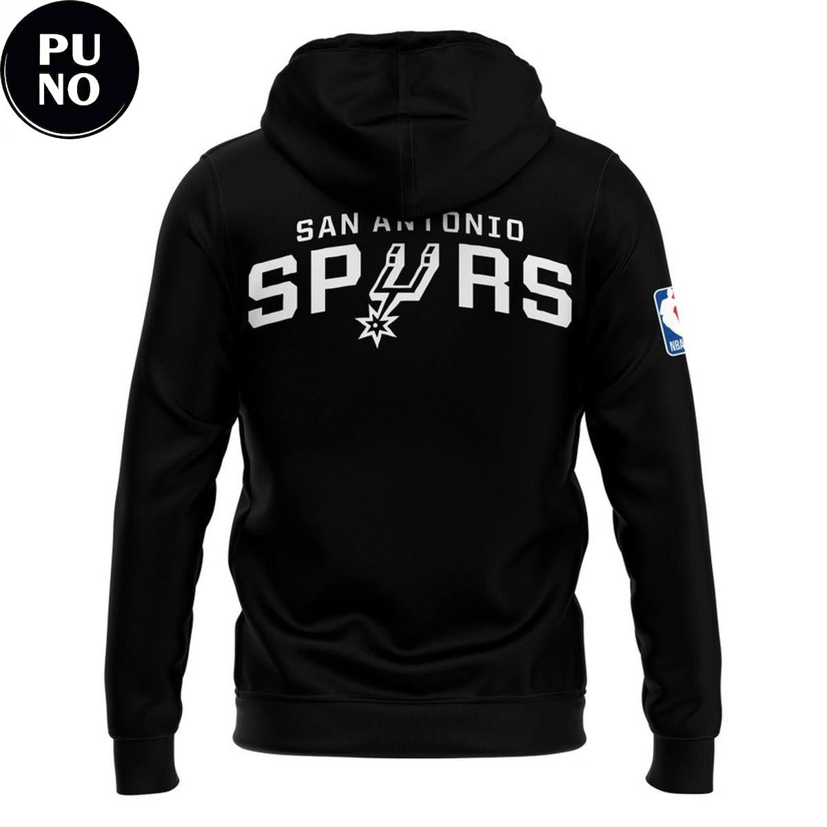 San Antonio Spurs 2026 Southwest Division Champions Big 4 Icons Hoodie T-Shirt