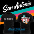 San Antonio Spurs Big 4 Icons Area 51 Limited Edition Shirt