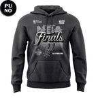 San Antonio Spurs Fanatics Charcoal 2026 Western Conference Finals Champions Hoodie T-Shirt