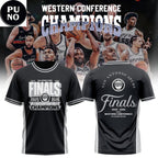 San Antonio Spurs NBA Western Conference Champions 25-26 Hoodie T-Shirt