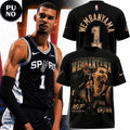 San Antonio Spurs Victor Wembanyama MVP 2026 Western Conference Finals T-Shirt