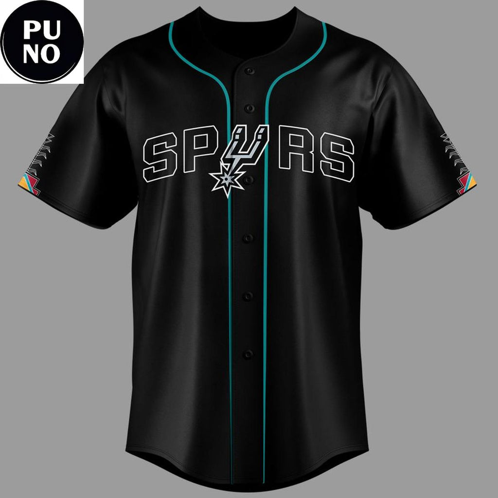 San Antonio Spurs x Native American Heritage Night 2026 Baseball Jersey