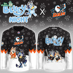 San Diego Gulls Bluey Night Game Limited Hockey Jersey