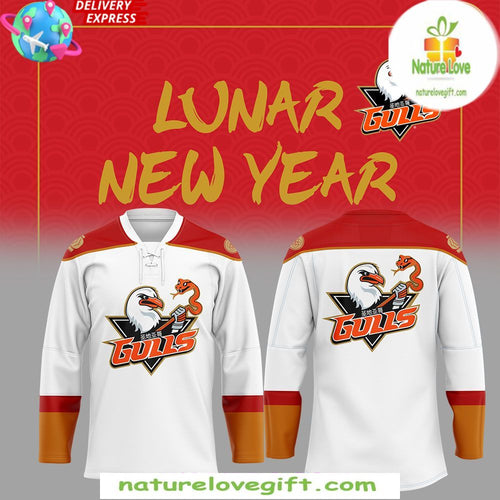 San Diego Gulls Year of the Snake Hockey Jersey Limited Edition