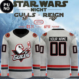 San Diego Gulls x Star Wars Night 2026 Personalized Hockey Jersey