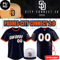San Diego Padres 2026 City Connect 2.0 Personalized Baseball Jersey
