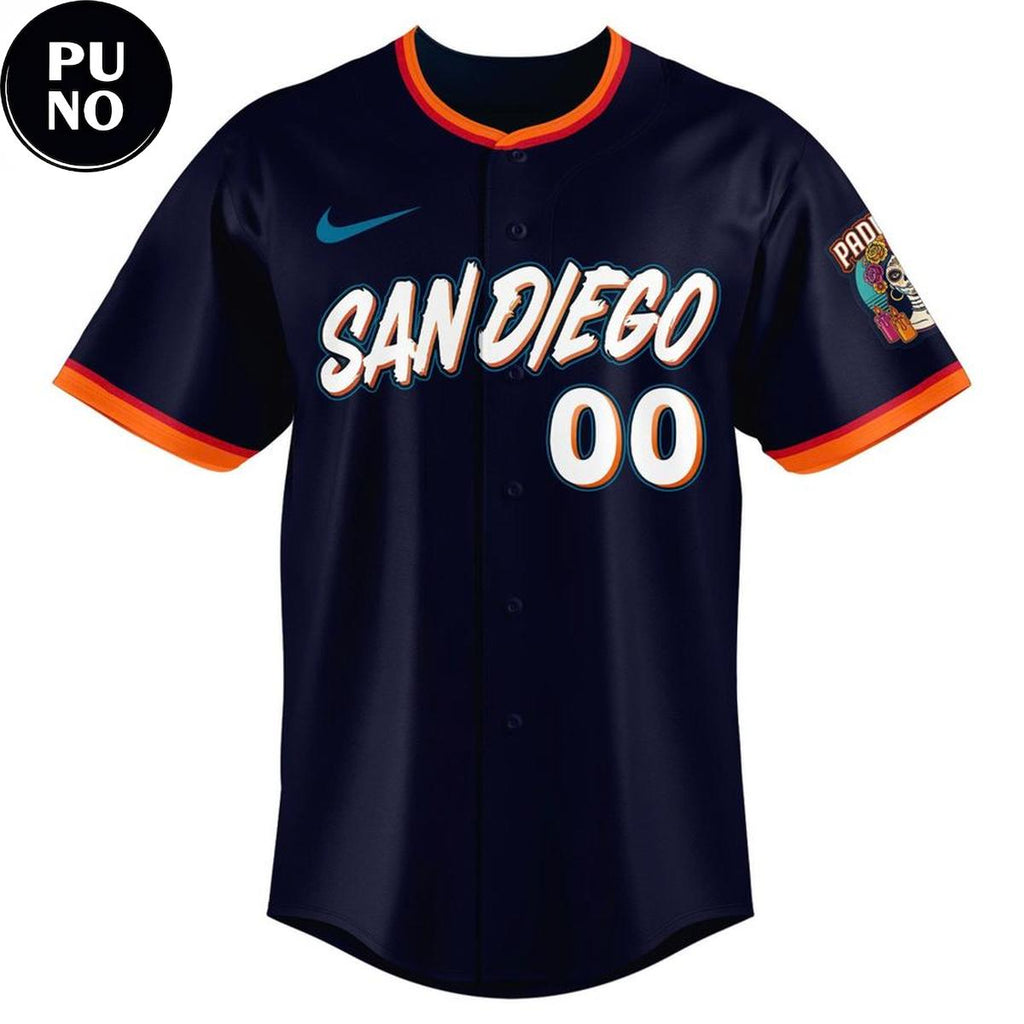 San Diego Padres 2026 City Connect 2.0 Personalized Baseball Jersey
