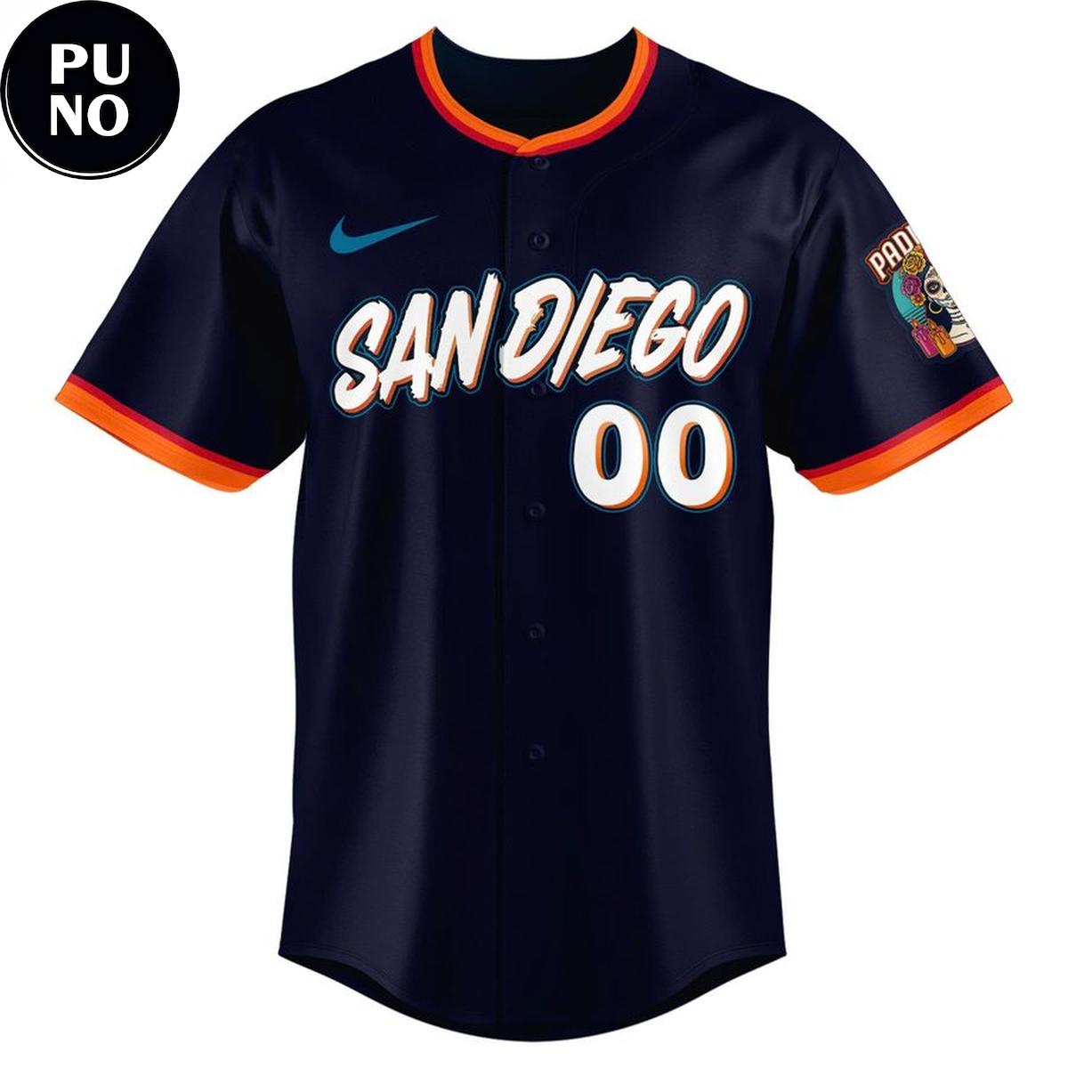 San Diego Padres 2026 City Connect 2.0 Personalized Baseball Jersey