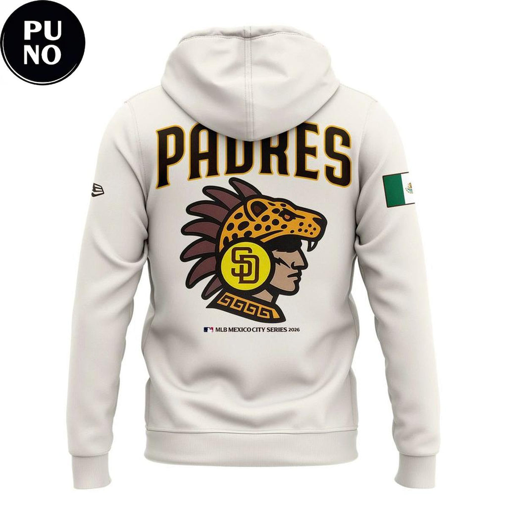 San Diego Padres 2026 MLB Mexico City Series Hoodie T-Shirt