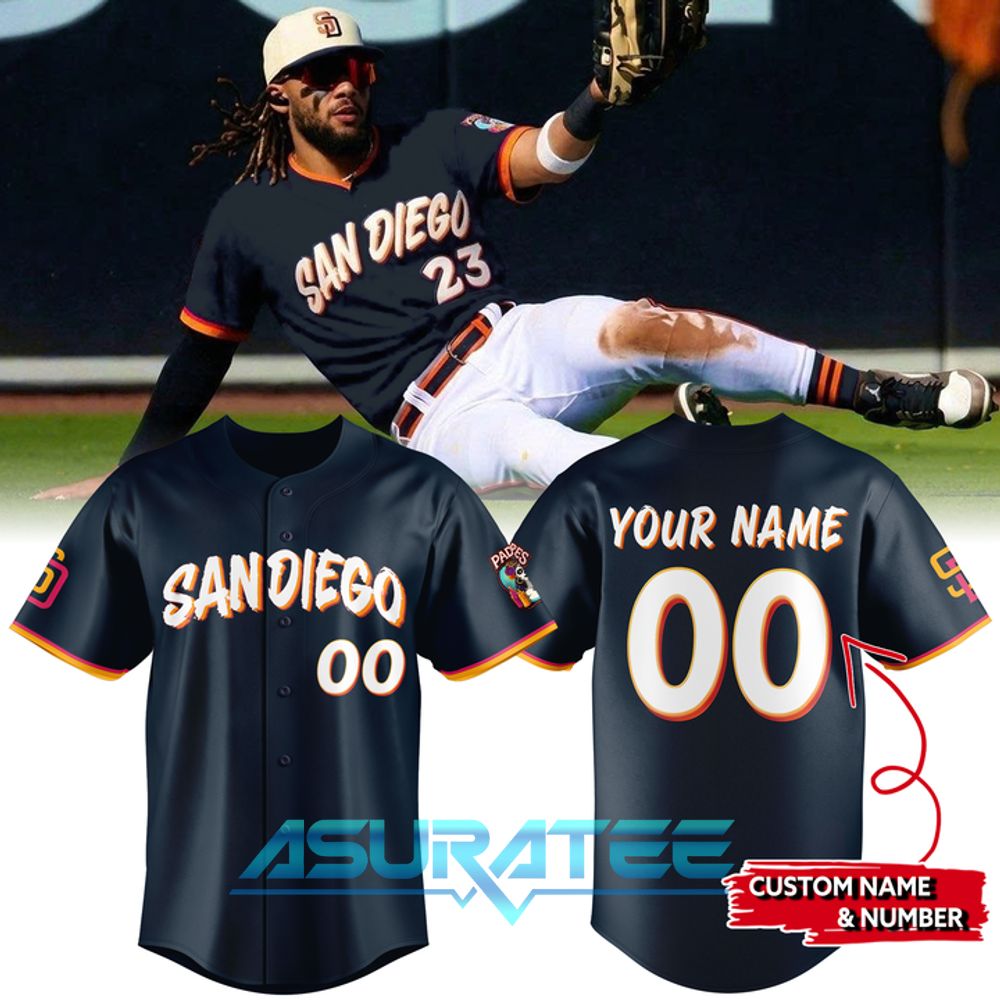 San Diego Padres City Connects 2026 Customized Baseball Jersey