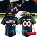 San Diego Padres City Connects 2026 Customized Baseball Jersey