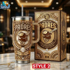 San Diego Padres Collector Edition With Handle Tumbler