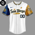 San Diego Padres honor Dia De Los Muertos 2026 Personalized Baseball Jersey