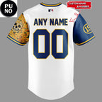 San Diego Padres honor Dia De Los Muertos 2026 Personalized Baseball Jersey