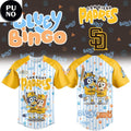 San Diego Padres x Bluey Bingo Day 2026 Baseball Jersey