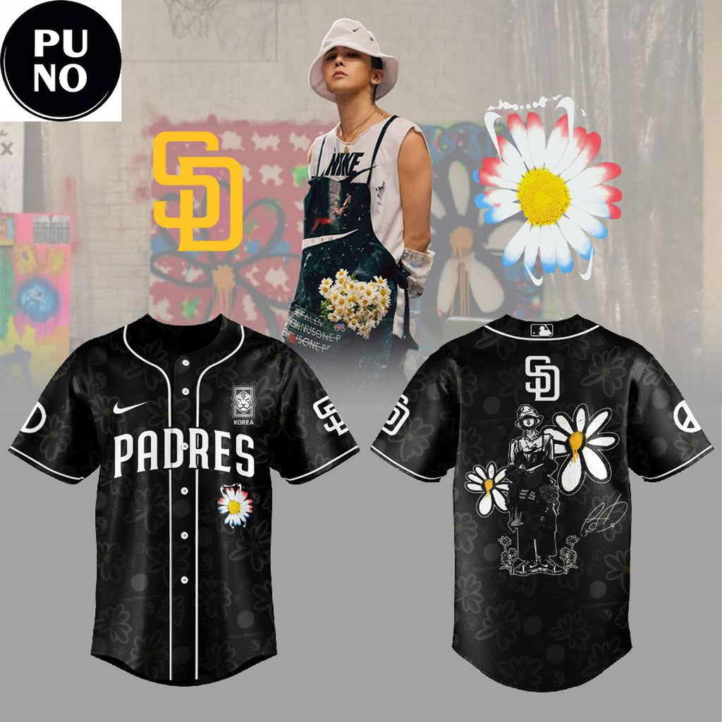 San Diego Padres x G-Dragon x Peaceminusone 2026 Baseball Jersey