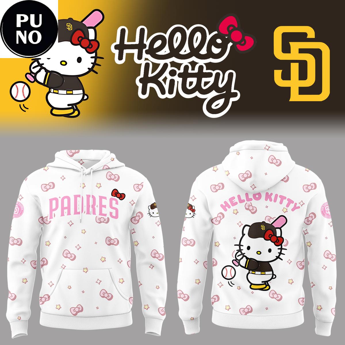 San Diego Padres x Hello Kitty Day 2026 Hoodie