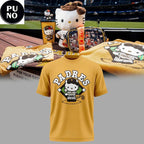 San Diego Padres x Hello Kitty Gold Night 2026 T-Shirt