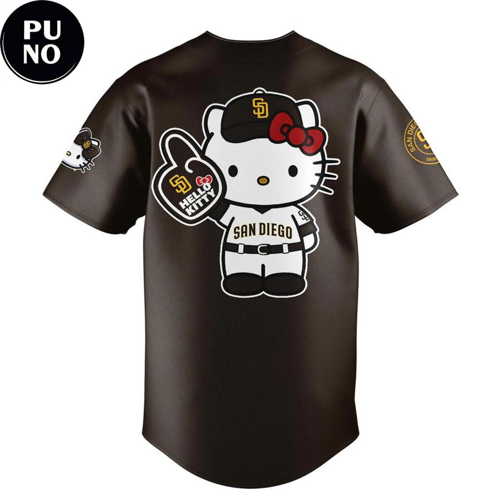 San Diego Padres x Hello Kitty Night 2026 Baseball Jersey