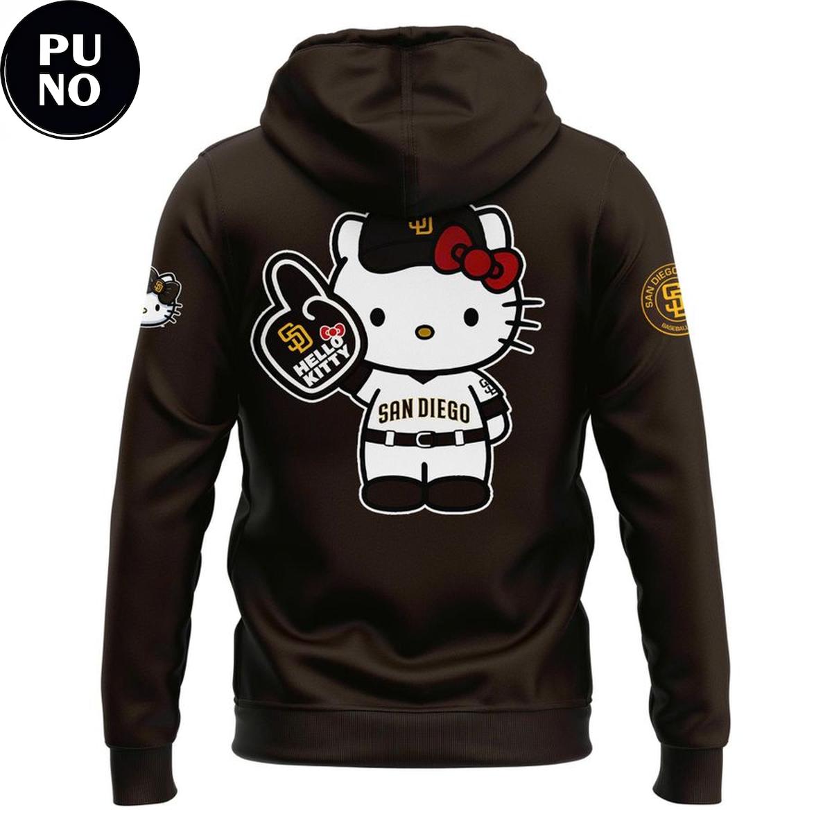 San Diego Padres x Hello Kitty Night 2026 Hoodie T-Shirt