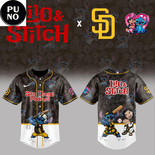 San Diego Padres x Lilo Stitch Night 2026 Baseball Jersey