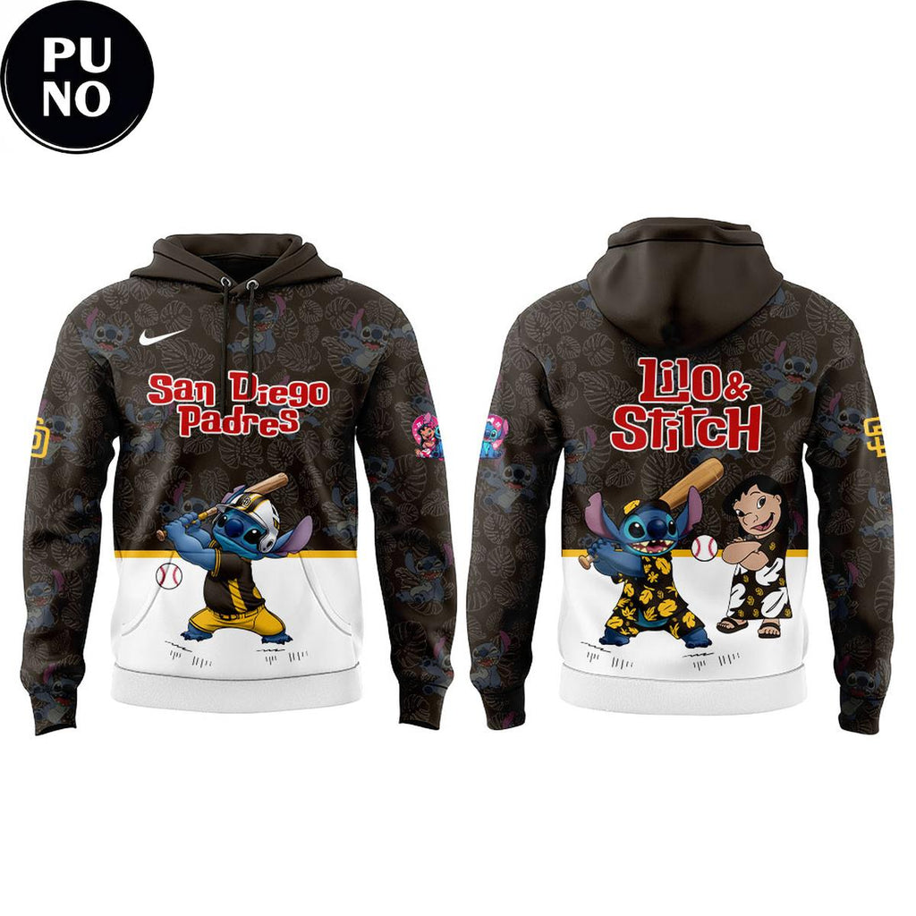 San Diego Padres x Lilo Stitch Night 2026 Hoodie