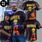 San Diego Padres x Naruto Night 2026 Baseball Jersey