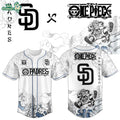 San Diego Padres x One Piece Jersey 2026 Luffy Gear 5