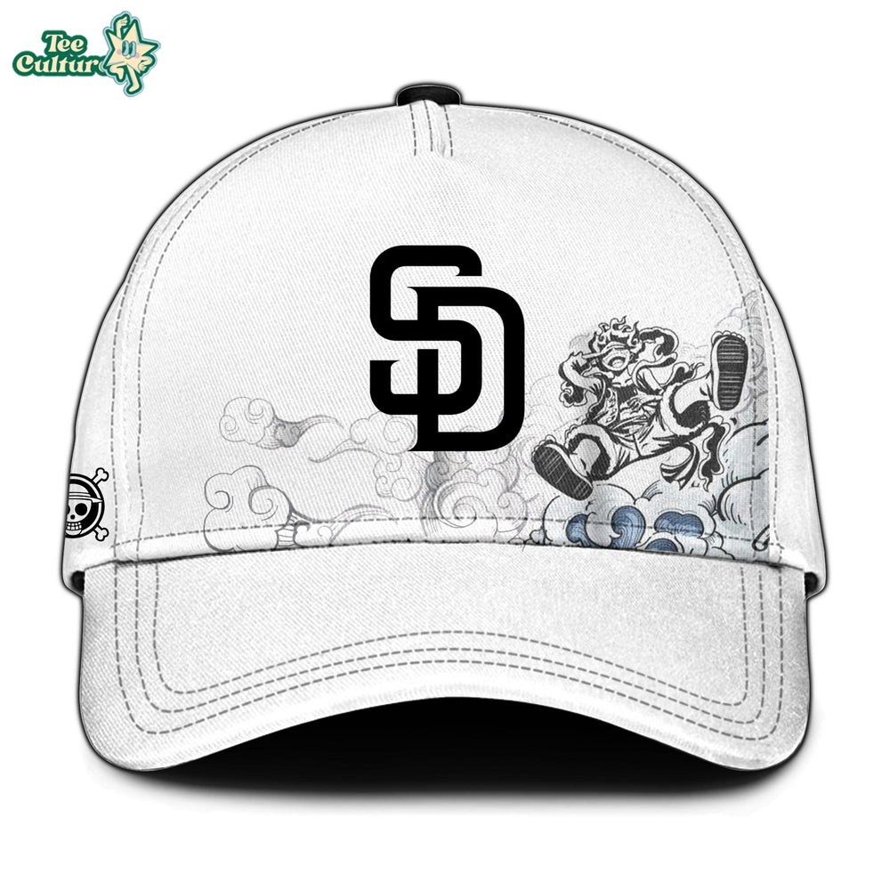 San Diego Padres x One Piece Jersey 2026 Luffy Gear 5