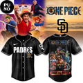 San Diego Padres x One Piece Live-action 2026 Baseball Jersey