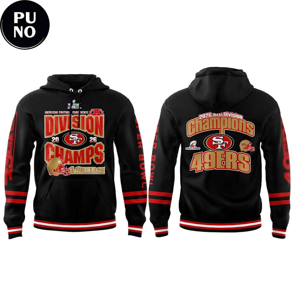 San Francisco 49ers 2026 AFC Division Champions Hoodie T-Shirt