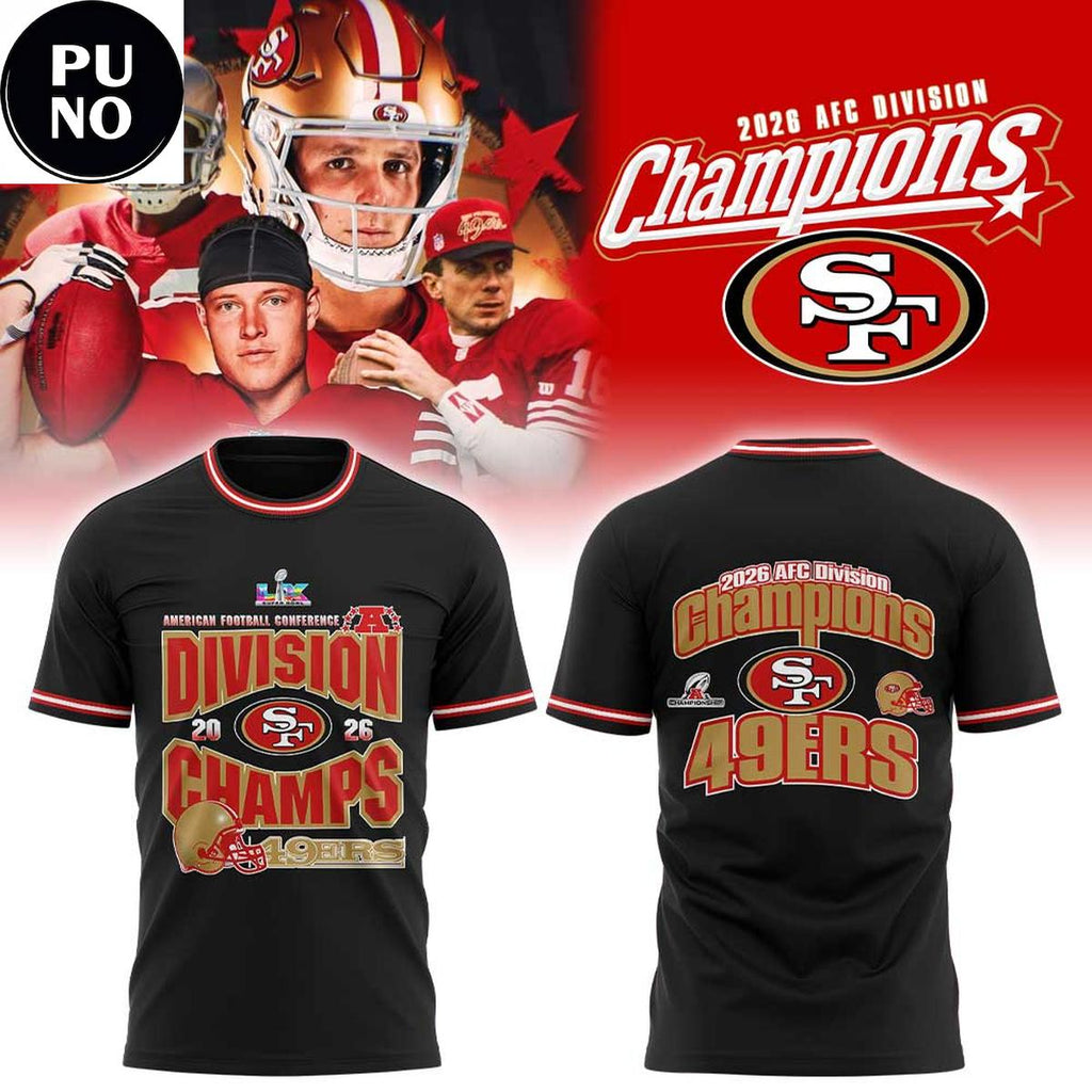 San Francisco 49ers 2026 AFC Division Champions Hoodie T-Shirt