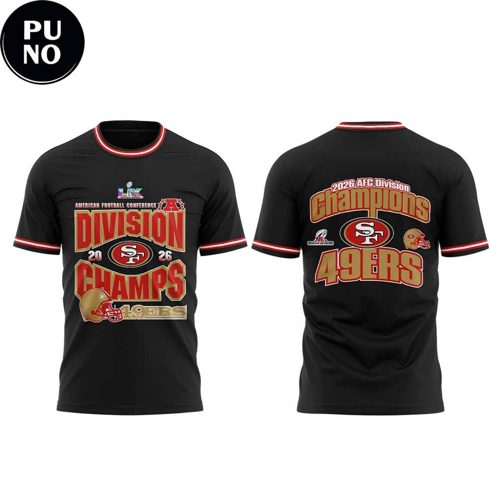 San Francisco 49ers 2026 AFC Division Champions Hoodie T-Shirt