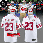 San Francisco 49ers 80th Anniversary 2026 Personalized Football Jersey