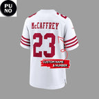San Francisco 49ers 80th Anniversary 2026 Personalized Football Jersey