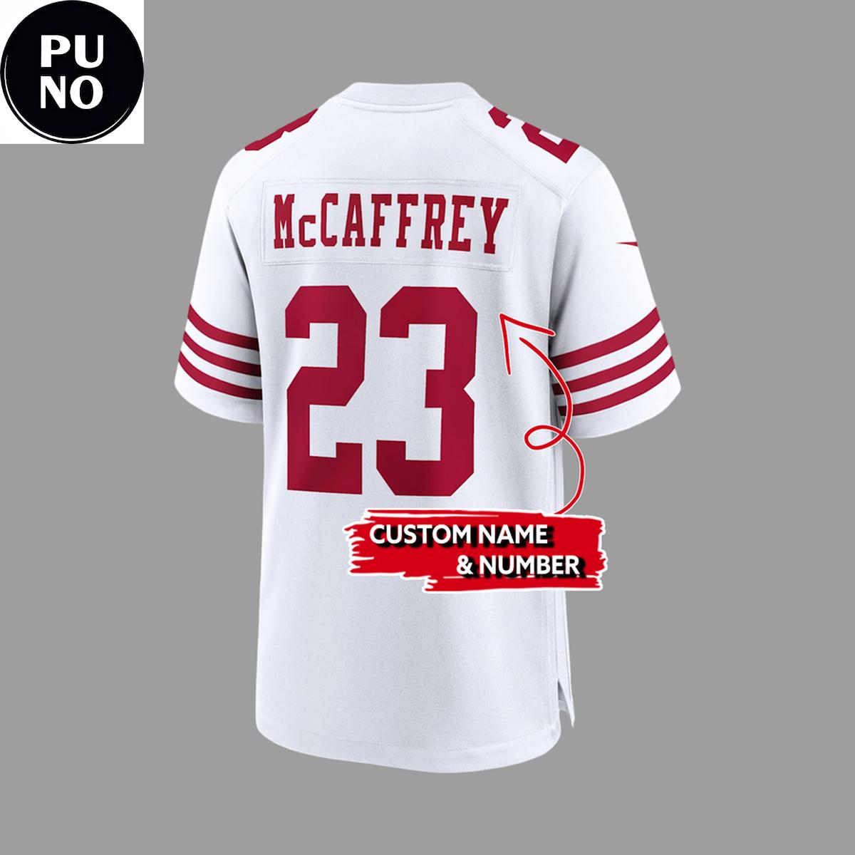 San Francisco 49ers 80th Anniversary 2026 Personalized Football Jersey
