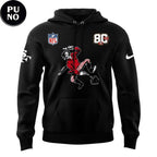 San Francisco 49ers Celebrate 80th Anniversary 2026 Black Hoodie T-Shirt