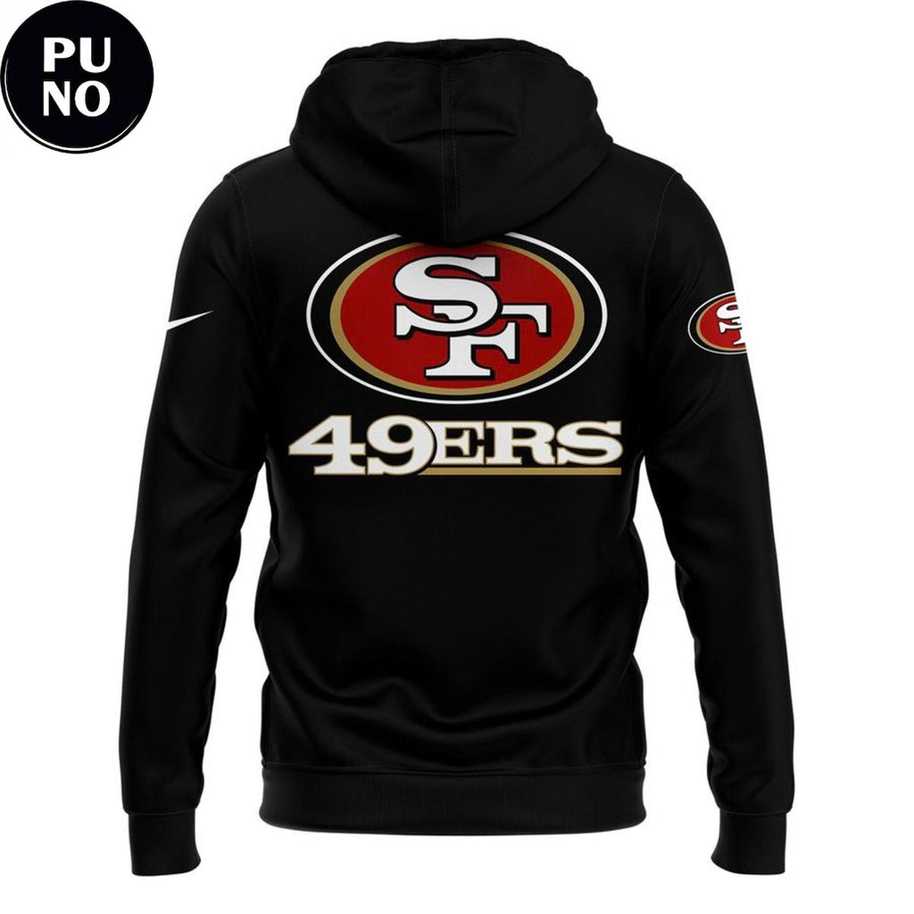 San Francisco 49ers Celebrate 80th Anniversary 2026 Black Hoodie T-Shirt