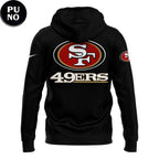 San Francisco 49ers Celebrate 80th Anniversary 2026 Black Hoodie T-Shirt