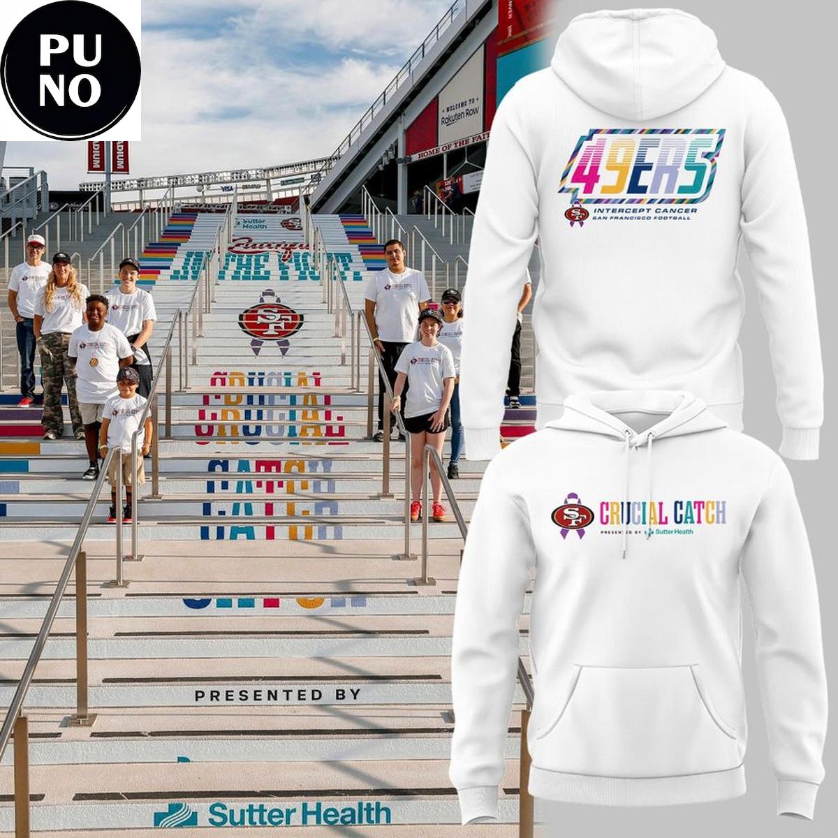 San Francisco 49ers Crucial Catch 2026 Hoodie T-Shirt